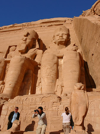 Tempel mit Himmel Foto 
