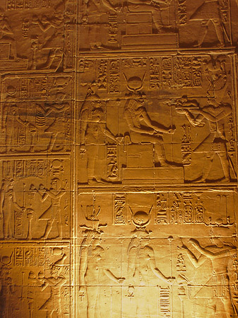 Foto Hieroglyphen