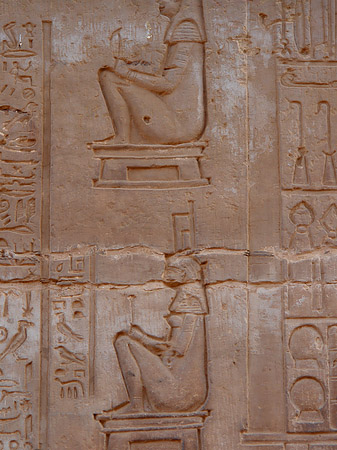 Foto Hieroglyphen