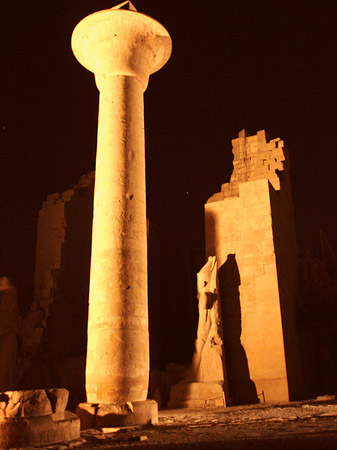 Fotos Karnak Tempel bei Nacht | 