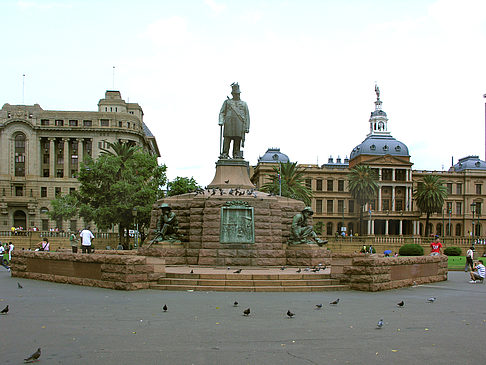 Statue von Paul Kruger Foto 