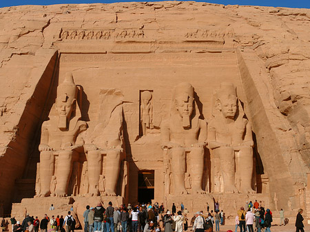 Tempel mit Himmel Foto 