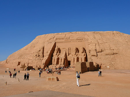 Foto Tempel mit Himmel
