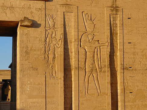 Fotos Hieroglyphen | Edfu