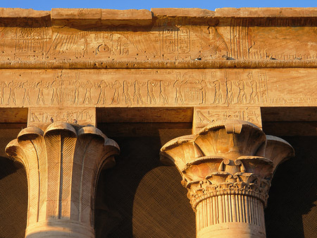 Foto Säulen - Edfu