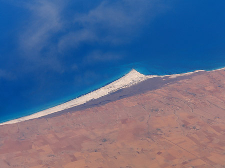 Foto Wüste und Wasser