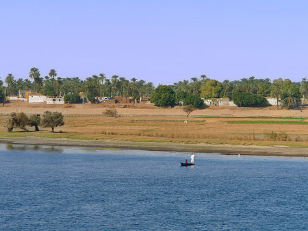 Foto Blick auf Stadt - Kôm Ombo