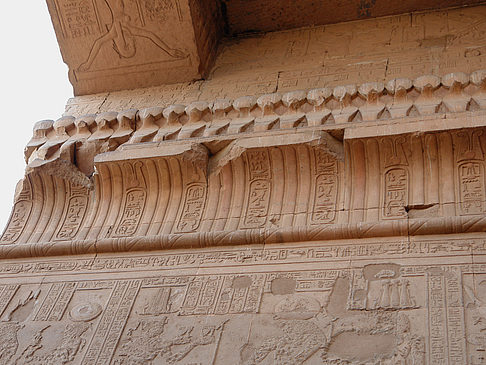 Foto Hieroglyphen - Kôm Ombo
