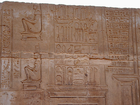 Fotos Hieroglyphen