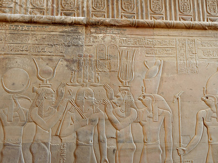 Hieroglyphen Foto 