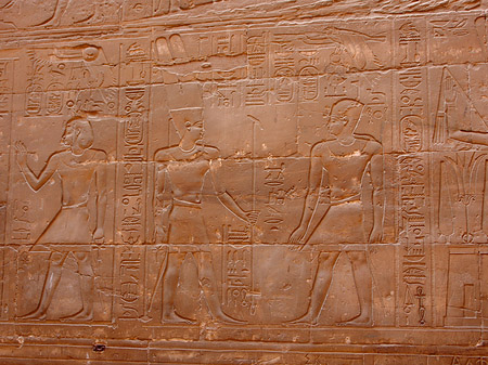 Foto Hieroglyphen