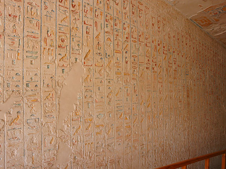 Foto Hieroglyphen - 
