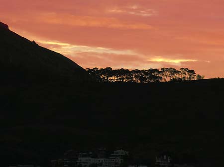 Foto Sonnenuntergang am Tafelberg - 