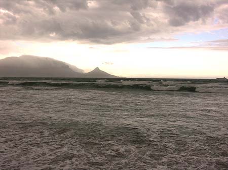 Strand von Kapstadt Foto 