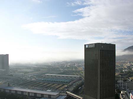 Fotos Vogelperspektiven über der Stadt