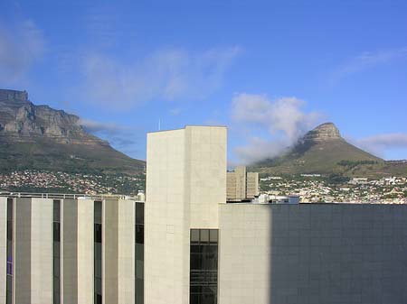 Fotos Vogelperspektiven über der Stadt