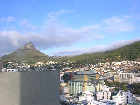 Vogelperspektiven über der Stadt
