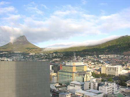 Vogelperspektiven über der Stadt